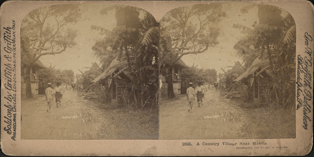 A Country Village Near Manila.
